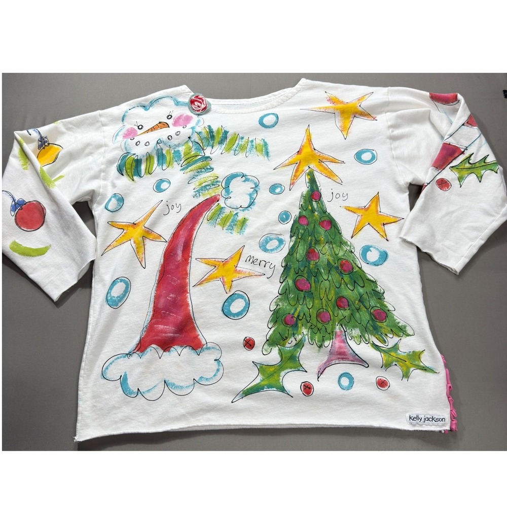JACKSON White Christmas Long Sleeve Tee